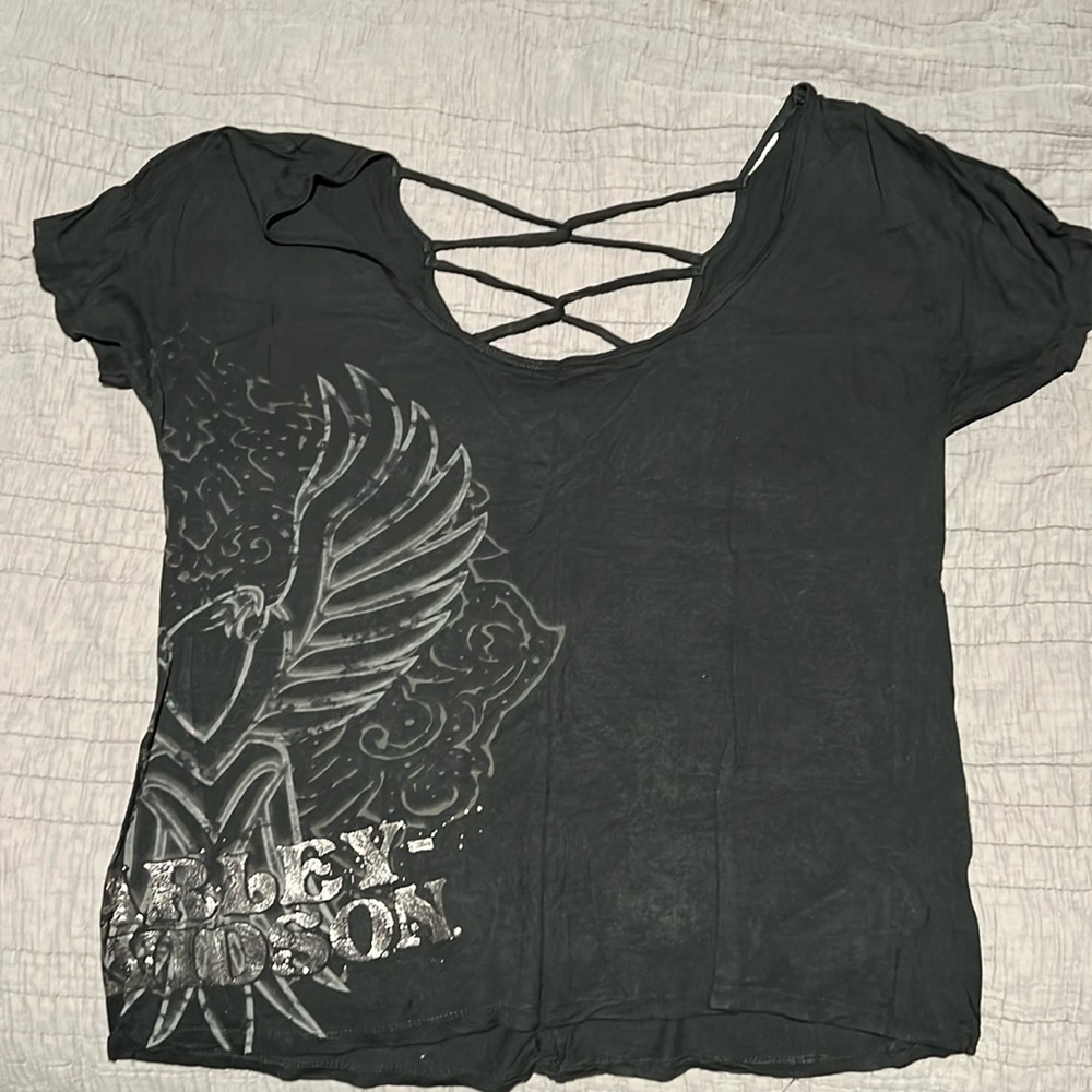No tag. Size large Harley Davidson shirt